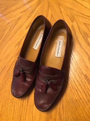 Sandro Moscoloni Leather Tassel Loafers, La Vida Brown 9.5 