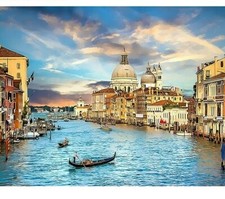 Paint By Numbers Adults kids Venice Landscape DIY Painting Kit 40x50CM Canvas