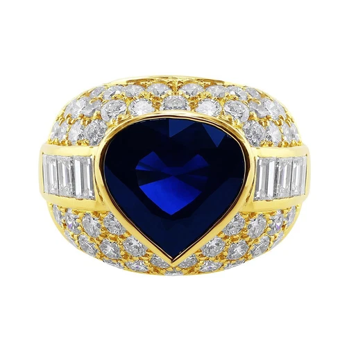 10ct Sapphire Bulgari Ring