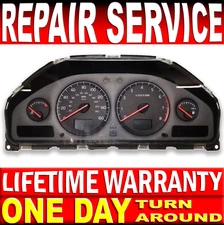 VOLVO Speedometer Instrument Cluster DIM FULL V70 XC70 90 S60 S80 REPAIR SERVICE