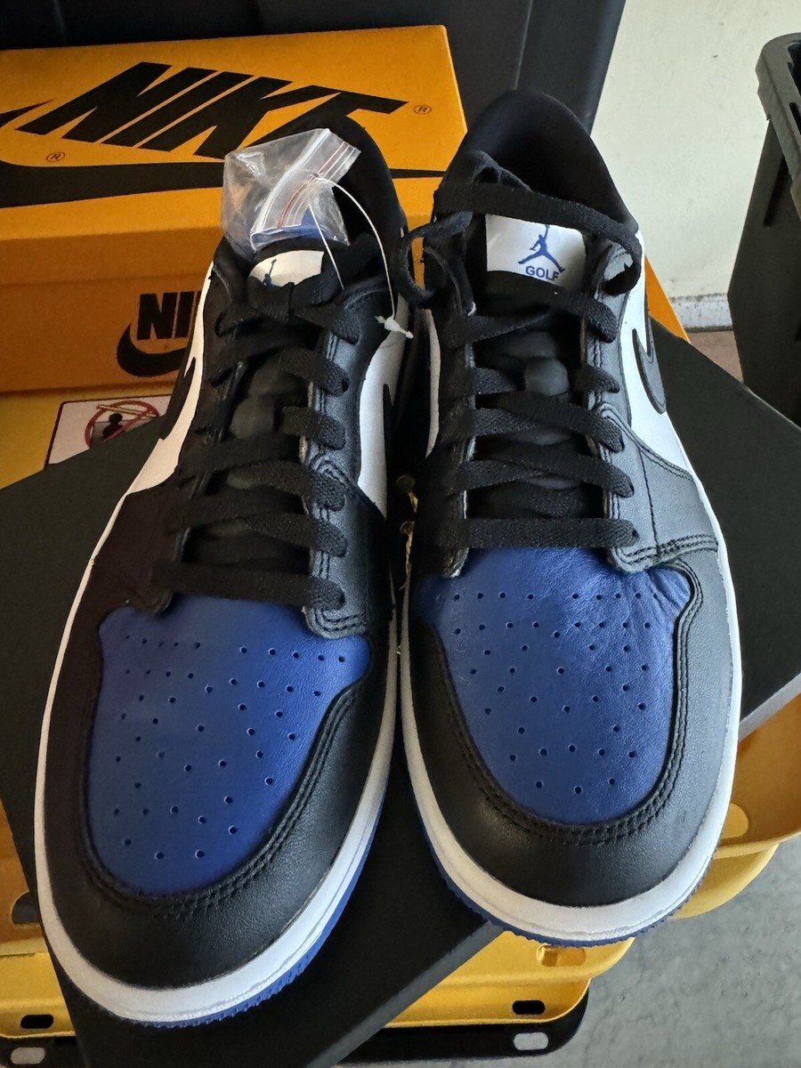 NIKE AIR JORDAN 1 LOW G GOLF ROYAL TOE DD9315 102 SIZE 8.5 BRAND