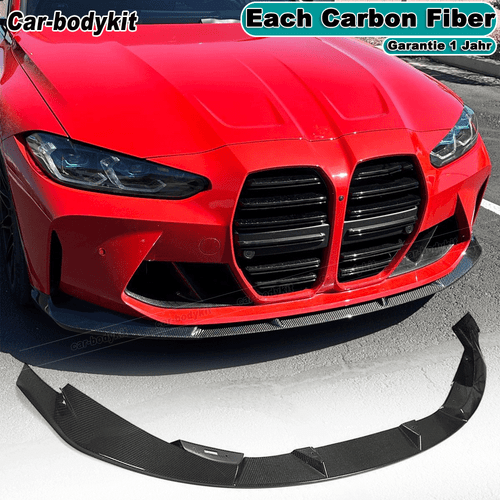 Carbon Frontspoiler Frontlippe Spoilerschwert Passt für BMW G80 M3 G82 G83 M4  - Bild 1 von 8