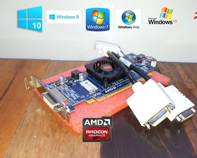 HP Pavilion s5-1204 s5-1205z s5-1210t Slimline Dual Monitor DVI Video Card