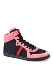 100% AUTHENTIC NEW MEN GUCCI SOFTY TEK WEB HIGH TOP SNEAKER UK 10 /US 11 D — photo 1