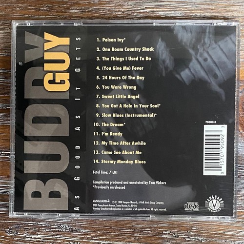 As Good As It Gets by Buddy Guy (CD, 1998) - 第 2/2 張圖片
