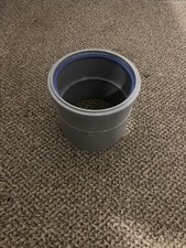 Polypipe 110mm Single Socket Coupler Grey SH43G