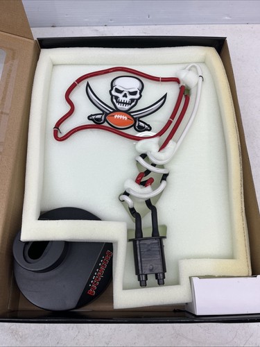 New Tampa Bay Buccaneers NFL Football The Memory Co. Neon Sign Logo Desk Lamp - Picture 2 of 4