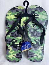 JUNCTURE MEN’S FLIP FLOPS/ SANDALES DE PLAGE SIZE/ TAILLE L(10/11)NWT