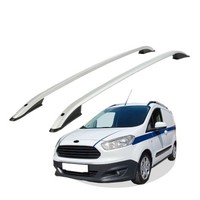 Dachreling Passend FüR Ford Transit Courier Baujahr 2014 - 2023 Grau Mit Mit ABE