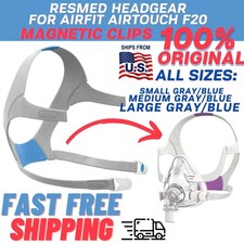 Original Plush ResMed Headgear for AirFit AirTouch F20 Series Full CPAP Masks