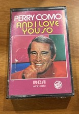 Perry Como: And I Love You So APKI-0100 Cassette Tape 1973 RCA Records Vintage