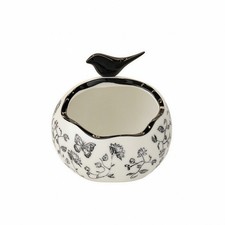 Storage Decor Floral Ceramic Storage Decor for Console Table