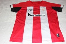 Athletic Bilbao Football Shirt By New Balance Child Size 41X49