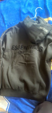 Essentials Black Men s Pullover Hoodie Size S New w/ Tags Logo