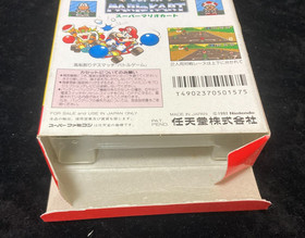 SUPER MARIO KART Super Famicom SFC Nintendo Japan CIB Complete in Box Tested