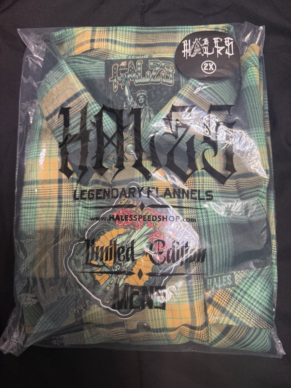 ***SOLD OUT*** Hales Independence Flannel Men's Button-Up Shirt 2X