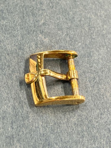 Tudor Genuine 14mm Gold Plated Buckle SS Prince Date Watch Strap Parts Swiss