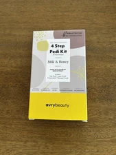 AvryBeauty 4-Step Pedi Kit milk & honey Made In Korea