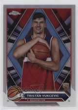 2023-24 Topps Chrome Refractor Tristan Vukcevic #114 0yg9