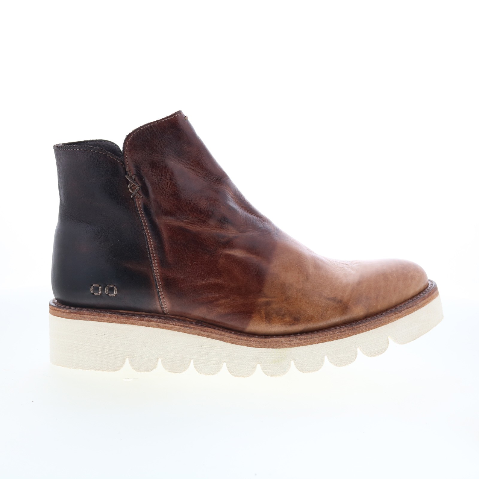 Bed Stu Lydyi F395501 Womens Brown Leather Zipper Ankle - Booties Boots 22490₽