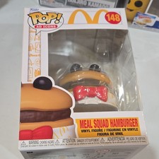 Funko Pop! Figura Vinyl Meal Squad Hamburguesa #148 McDonald's Ad Icons 2022