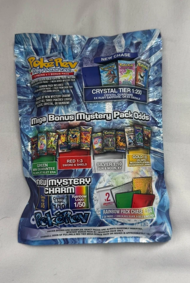 Pokerev 8.0 Crystal Mystery Pack (6 Card Packs Inside) Brand New Sealed - Image 2 of 4