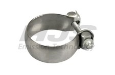 HJS 4x Rohrverbinder Abgasanlage 83 13 2835/4x Kugelzonenschelle 70mm Edelstahl HJS 4x Rohrverbinder Abgasanlage 83 13 2835/4x Kugelzonenschelle 70mm Edelstahl