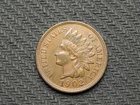 OLD COIN SALE! AU 1902 INDIAN HEAD CENT PENNY w/ DIAMONDS & FULL LIBERTY #339us