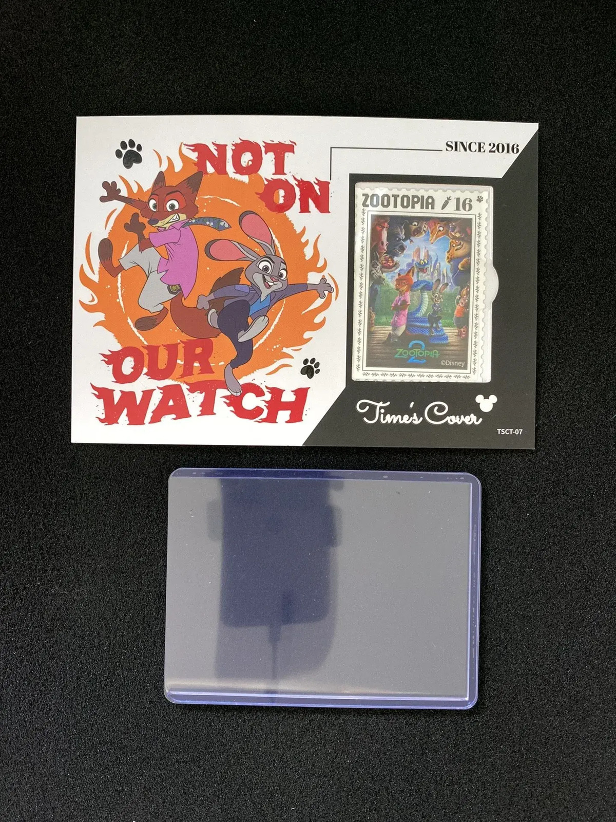 2026 Vancard's Disney Special Time's Mail Premum Cover Zootopia #TSCT-07 X OI91