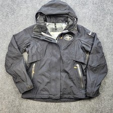 VTG Torino 2006 Winter Olympics NBC Nike Jacket Womens Medium Hooded Full Zip