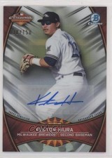 2019 Bowman Chrome 2018 AFL Fall Stars 38/150 Keston Hiura #AFL-KH Auto 2p7