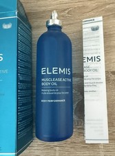 NIB ELEMIS Musclease Active Body Oil - 100 ml / 3.3 oz - Body Performance