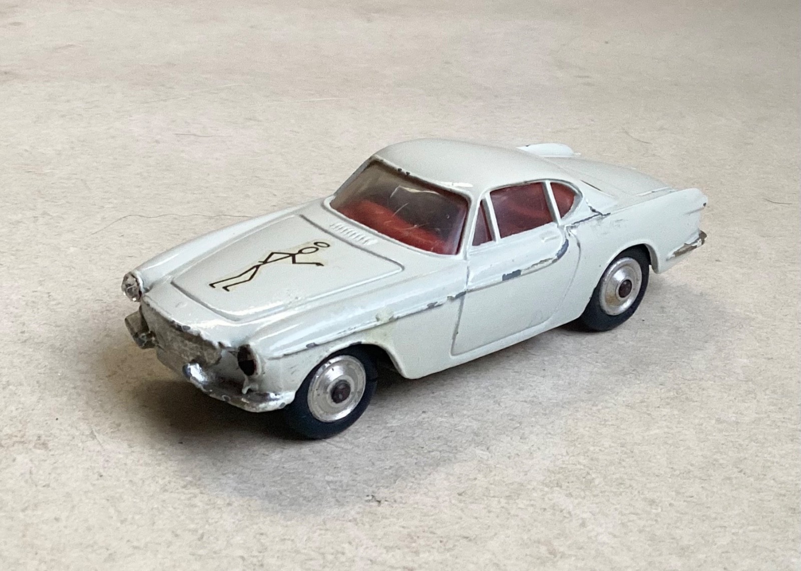 1:43 ATLAS IXO Volvo Collection 1964 Volvo P1800 Coupé Blanc EUR 16,13
