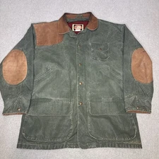 The Australian Outback Collection Cotton Chore Jacket w/ Wool Liner Sz Large