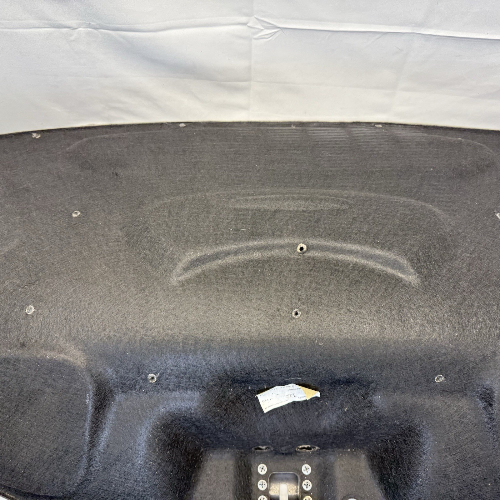 03-13 Maserati Quattroporte M139 Rear Boot Trunk Lid Carpet Liner Trim Cover OEM