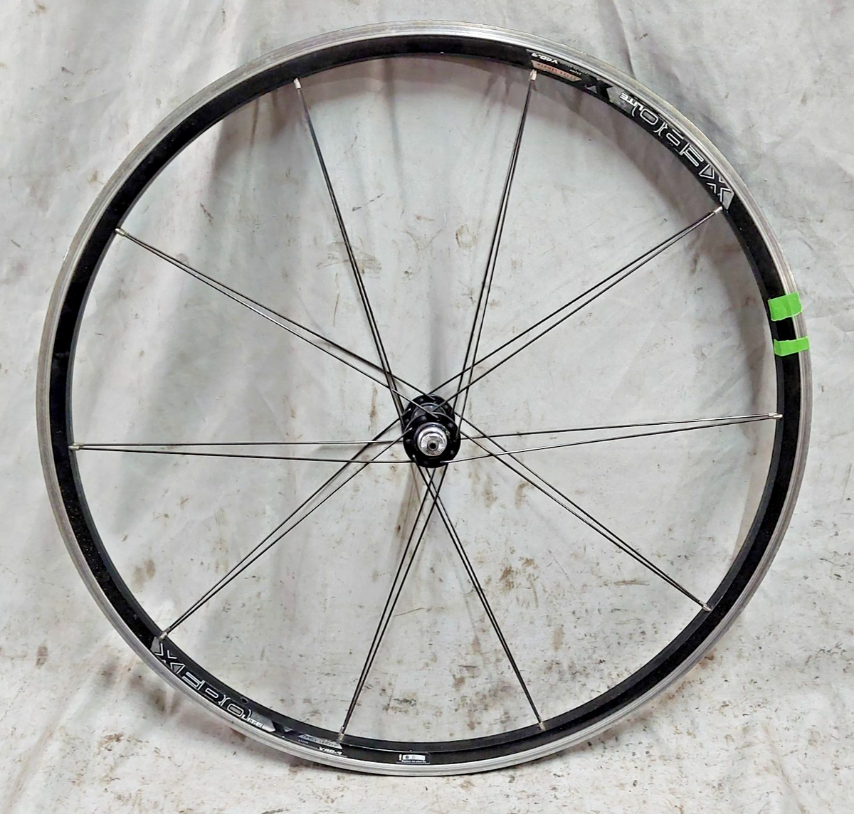 Xero Lite XSR-3 700c Front Racing Road Bike Wheel Radial 20S Black