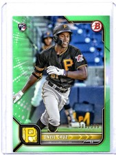 2022 Bowman - Oneil Cruz #51 Neon Green Border /399 (RC)