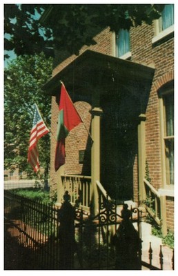 Heritage Hall Phi Kappa Psi Fraternity Indianapolis Vintage Postcard