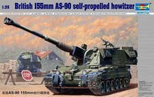 TRU00324 - Trumpeter 1:35 - British AS-90 155mm Self-Propelled Howitzer
