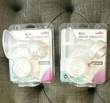 Two Spectra Wide Breast Shield Sets S/20mm Breast Pump Parts