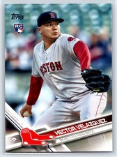 2017 Topps Update Hector Velazquez Rookie Boston Red Sox RC #US243