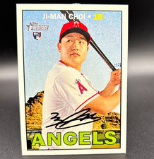 2016 Topps Heritage #599 JI-MAN CHOI (RC) - Rookie Card Los Angeles Angels. rookie card picture