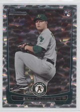 2012 Bowman Silver Ice Brad Peacock #216 0c4