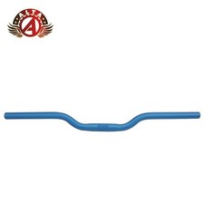 ALTA Blue MTB Comfort Riser Handlebar Curved Design 25.4mm Clamp Alloy 24” Wide.