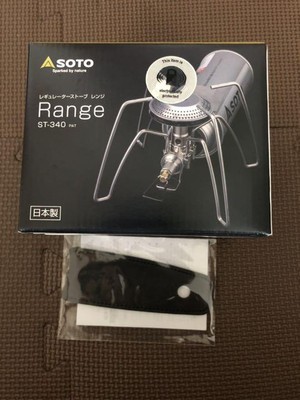 【ほぼ新品】SOTO ST-340 SOTO / Regulator Stove Range ST-340 – ROCK STEPPERS