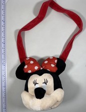 Disney Minnie Mouse Purse Plush Bag  Rose Gold Minnie Ears Lot