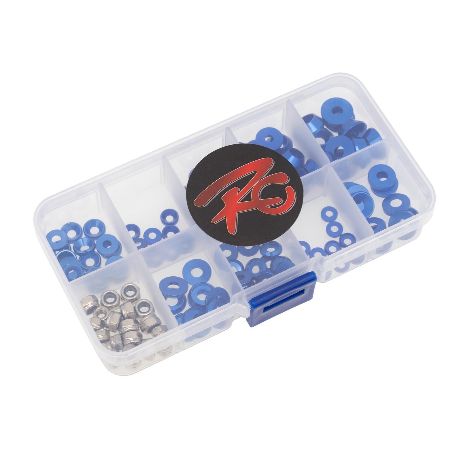 M2.5 M3 M4 Screw Gasket&nuts For 1/10 1/8 Model Cars Upgrade