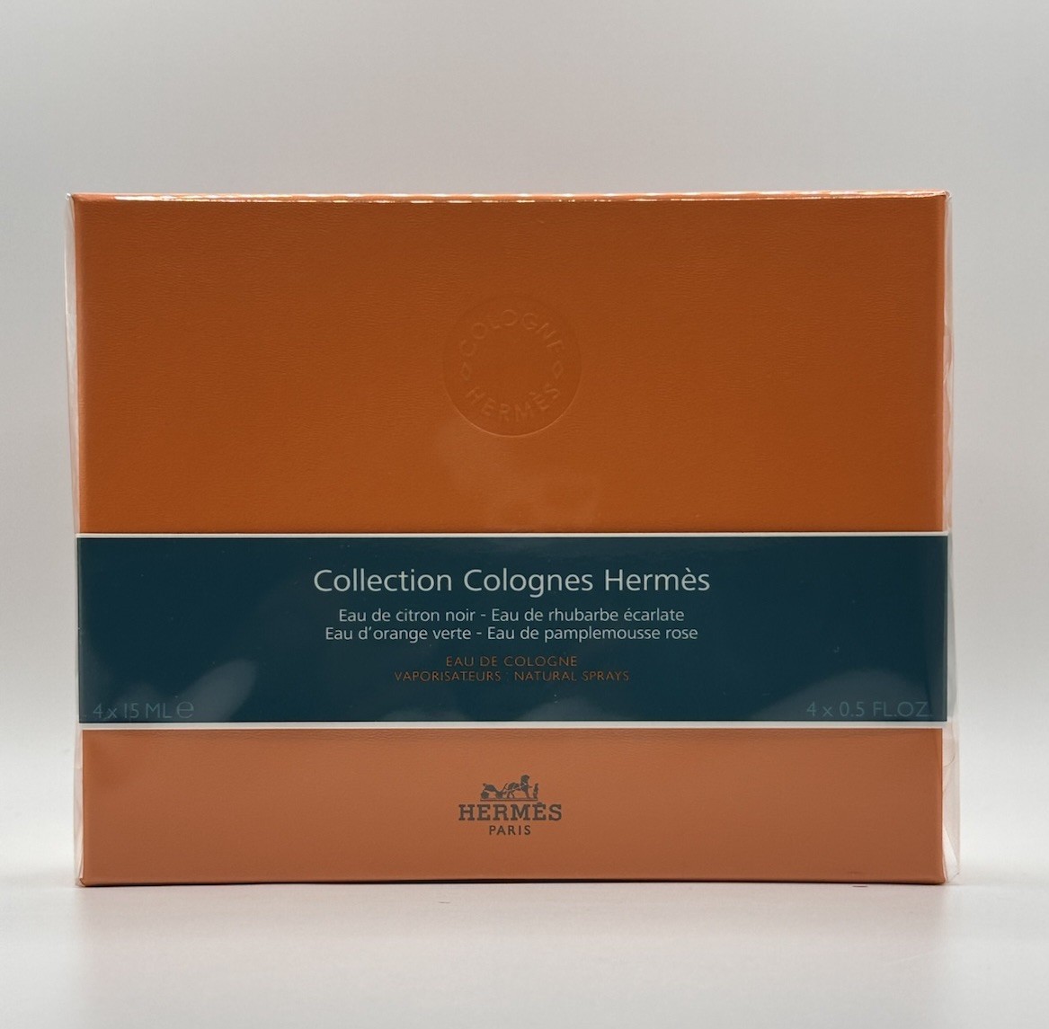 Hermes Collection Colognes Travel Gift Set 4 x 15ml Spray Sealed 