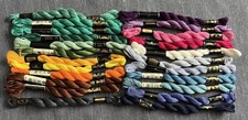 DMC No.5 Perle Cotton Embroidery Thread Lot of 23 New Skeins