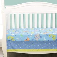 Everyday Kids 4 Piece Dinosaur Crib Bedding
